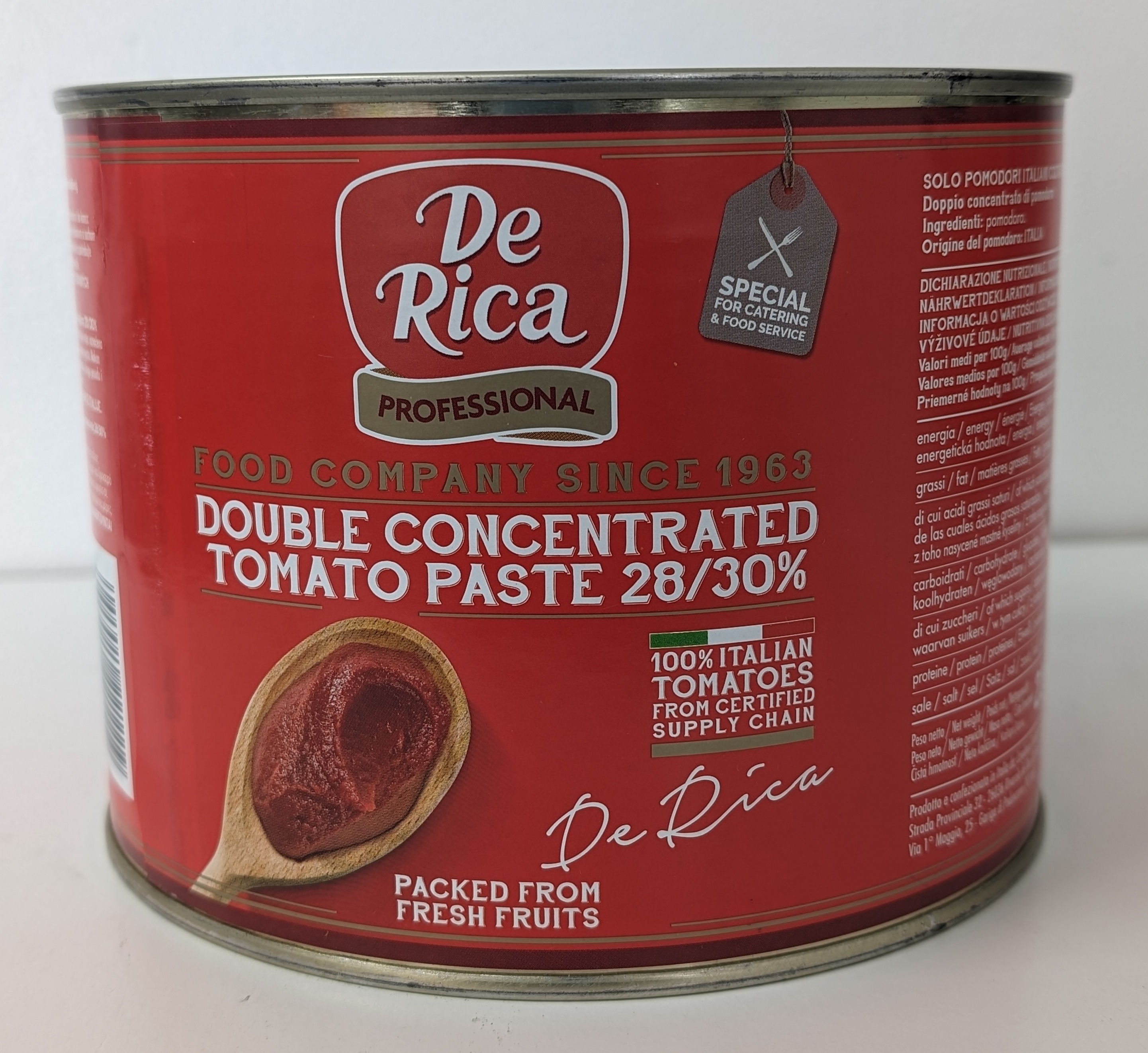 De Rica Tomato Paste - 2200g